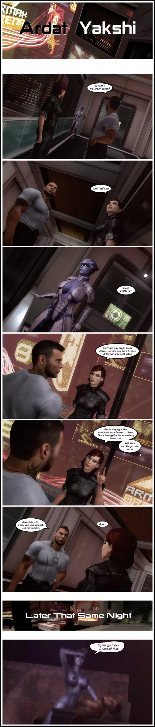 Jane and James in - Ardat-Yakshi. (Rastifan)