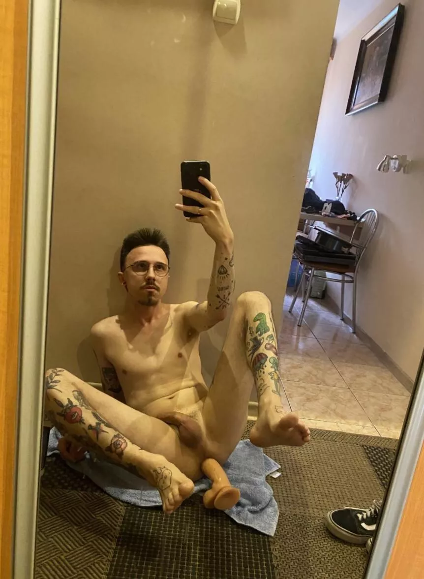 My roommate is coming soon, but I really want to cum