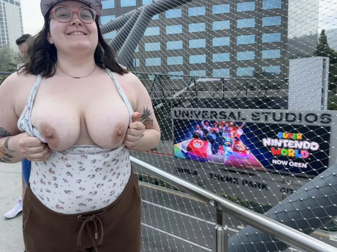 When you go on vacation and just can’t help yourself