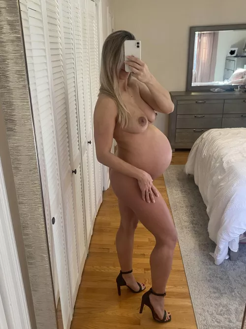 Would you still let me ride you at 9 months pregnant?