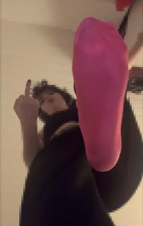 You only deserve to see this, foot freak. Now thank me for it 😈❤️