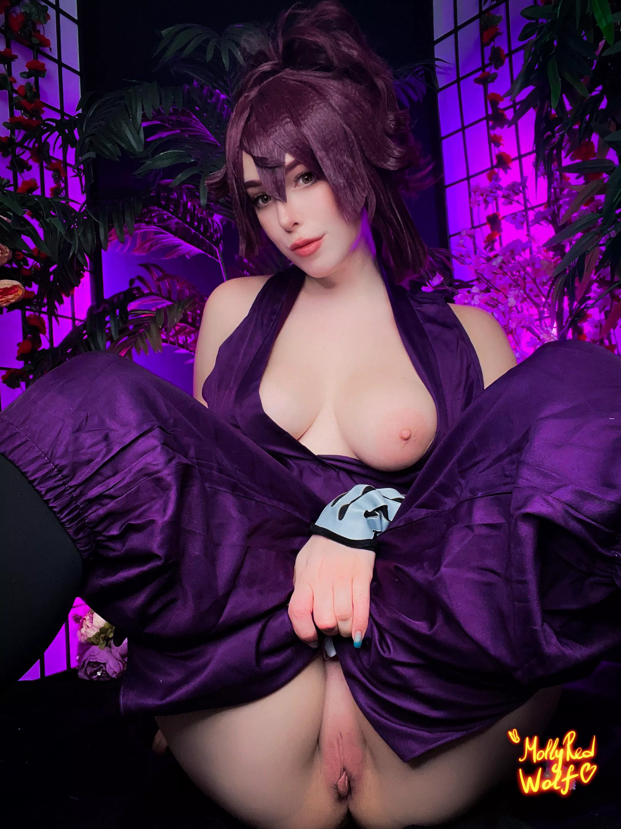 Yuzuriha from Jigokuraku by Mollyredwolf