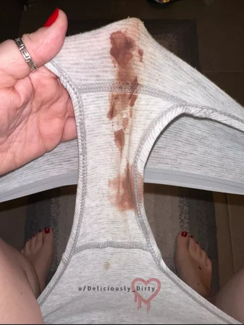 A little post-period mess