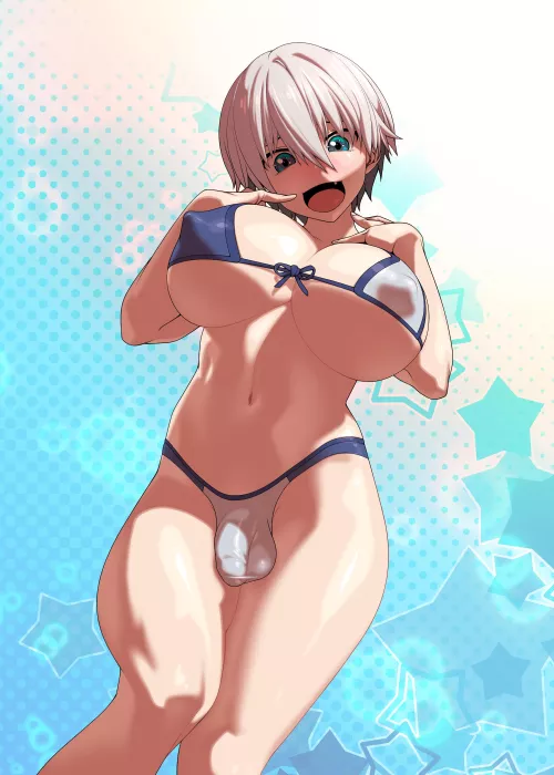 Hana's Tight Bikini ( Tomoyuki Kotani) [Uzaki-chan Wants to Hang Out! ]