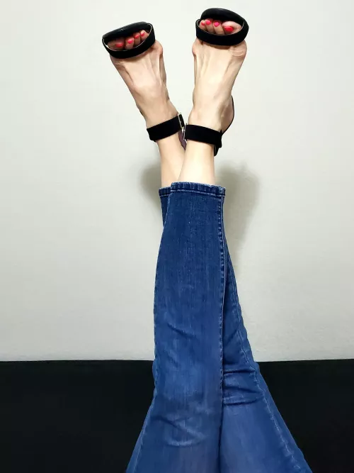 How legs end up after a nice dinner