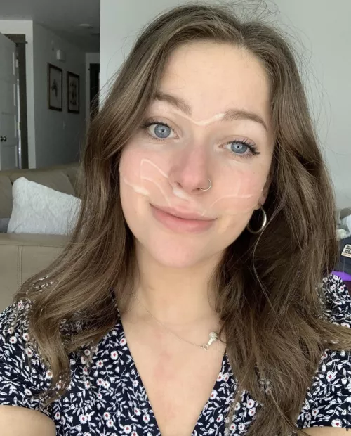 I love my cum stripes!