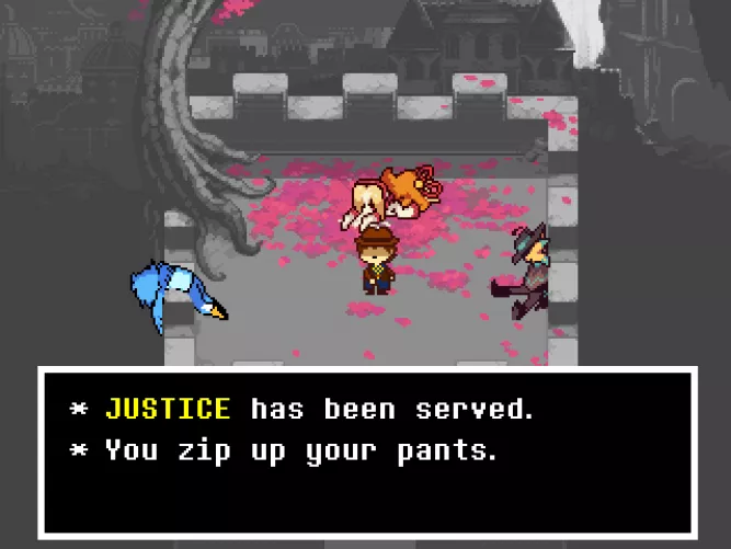 Justice served [anonymous artist]
