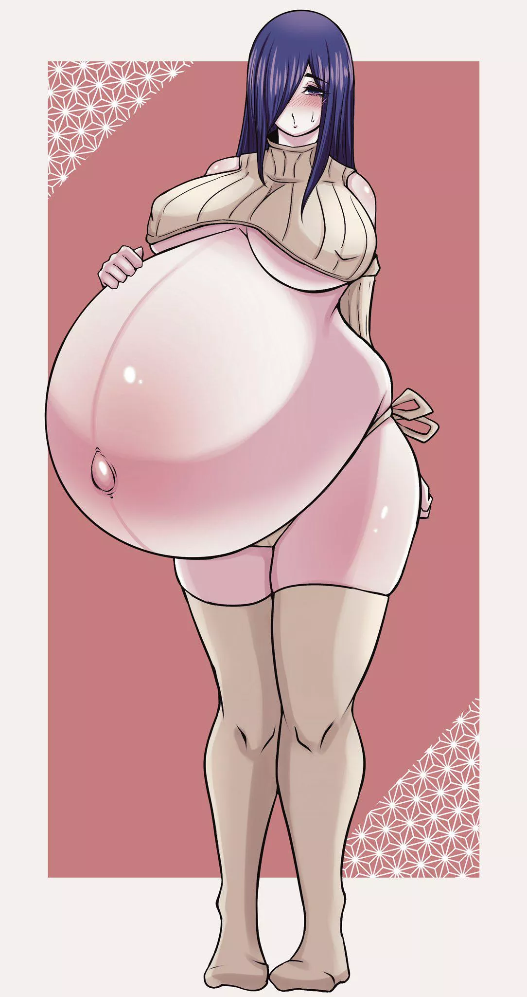 OC in the virgin destroyer (art by @yukinohi0408)