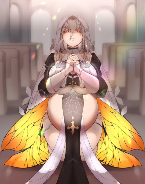 Pregnant Aponia from Honkai Impact 3rd (@LaliUtang30326)