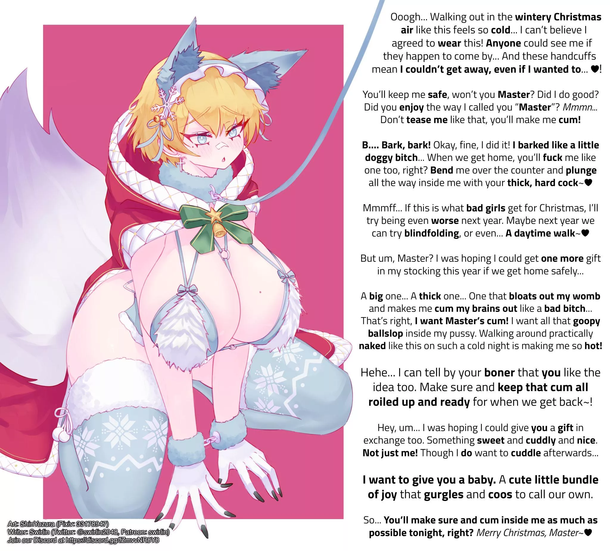 A Stroll on Christmas Eve [Hetero] [Male POV] [Girls Frontline] [Exhibitionism] [Christmas?] [Pet Play]