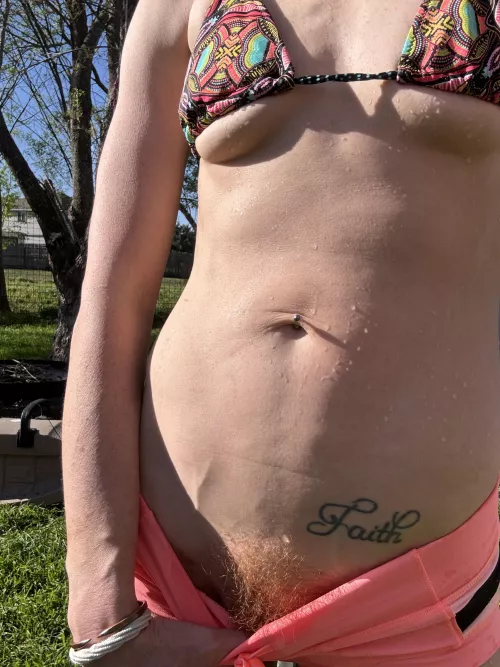 all my bush needs is a little sunshine