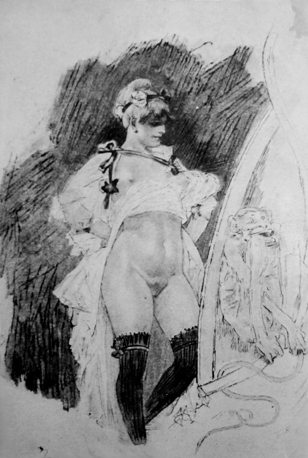 Art by Felicien Rops 1897