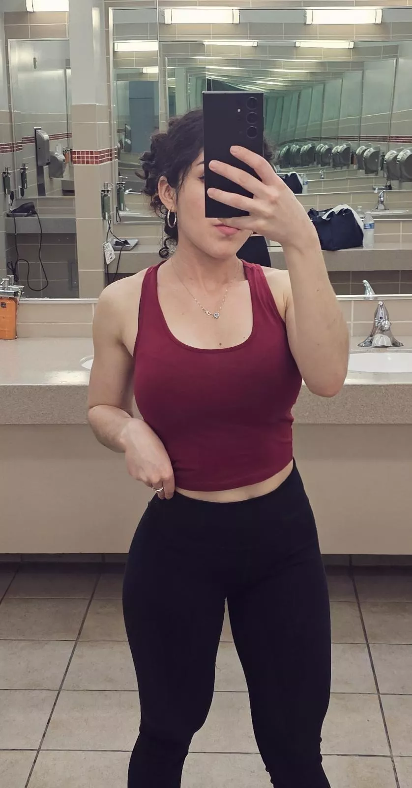 (F)Would you stare at me in the gym?