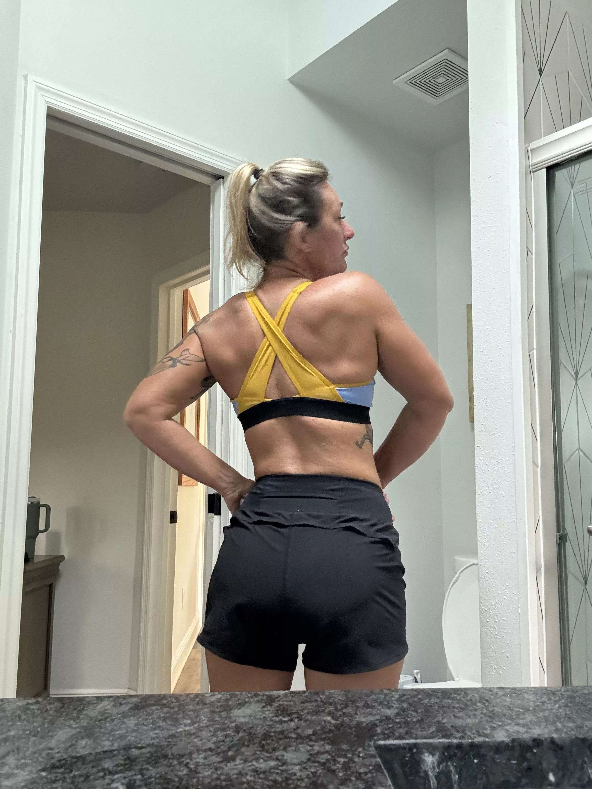 Good morning from my backside 