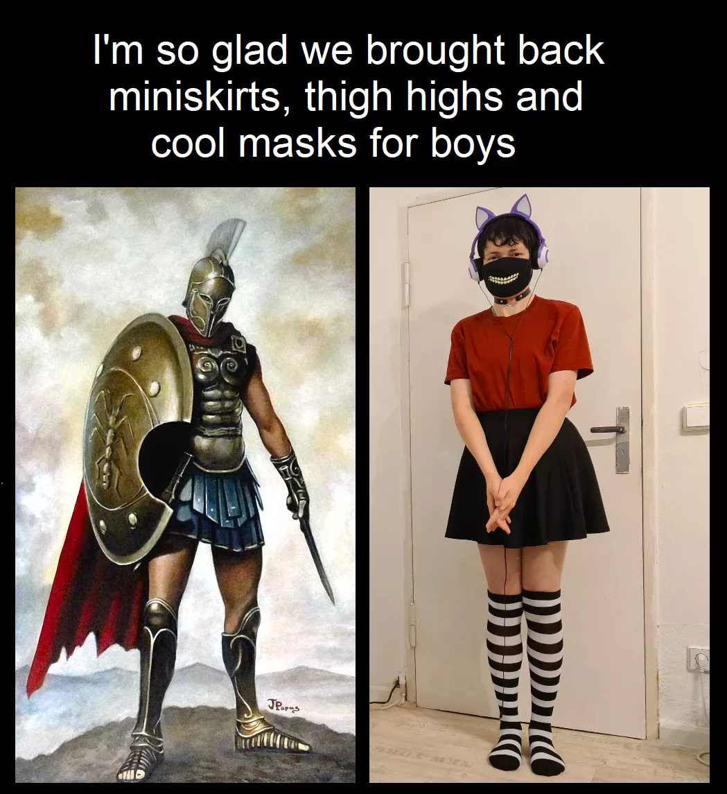 I love when old fashion trends rise again