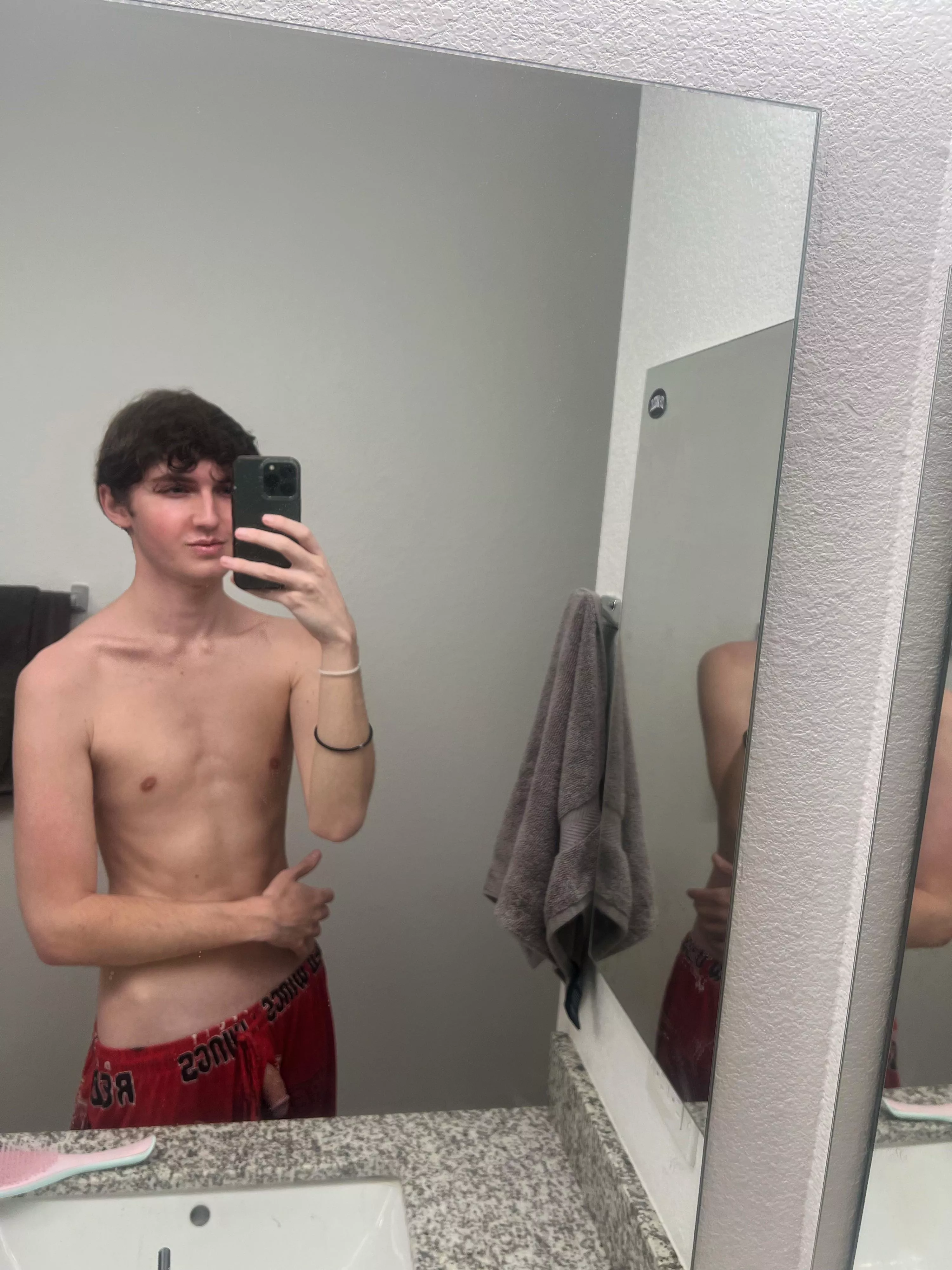 let’s have some fun in the bathroom? ;)