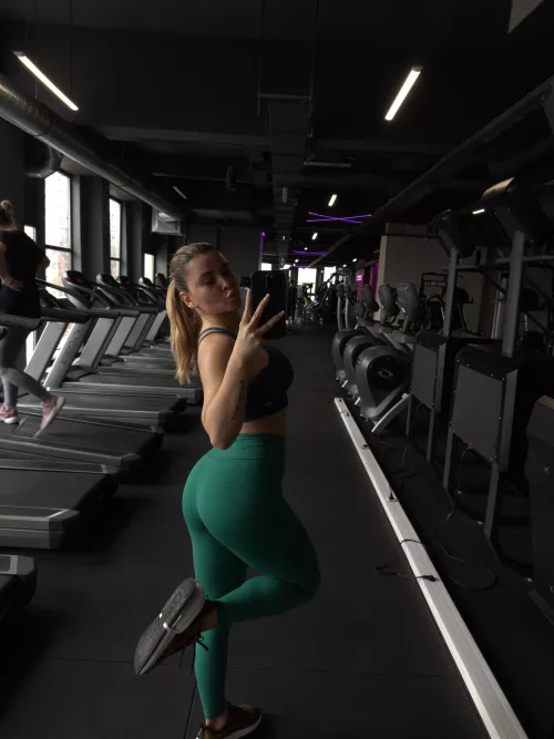 Looking perfect in green