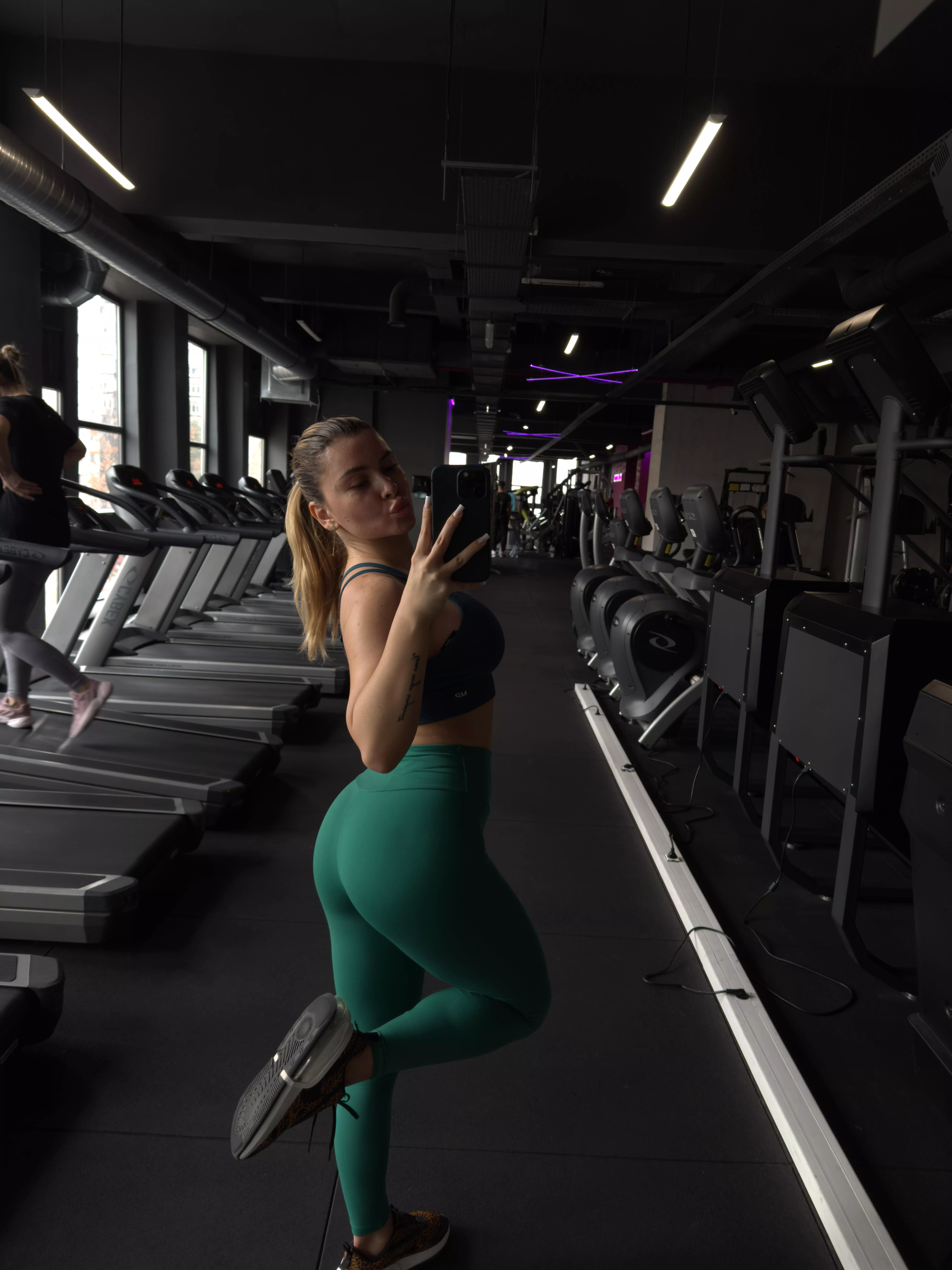 Looking perfect in green