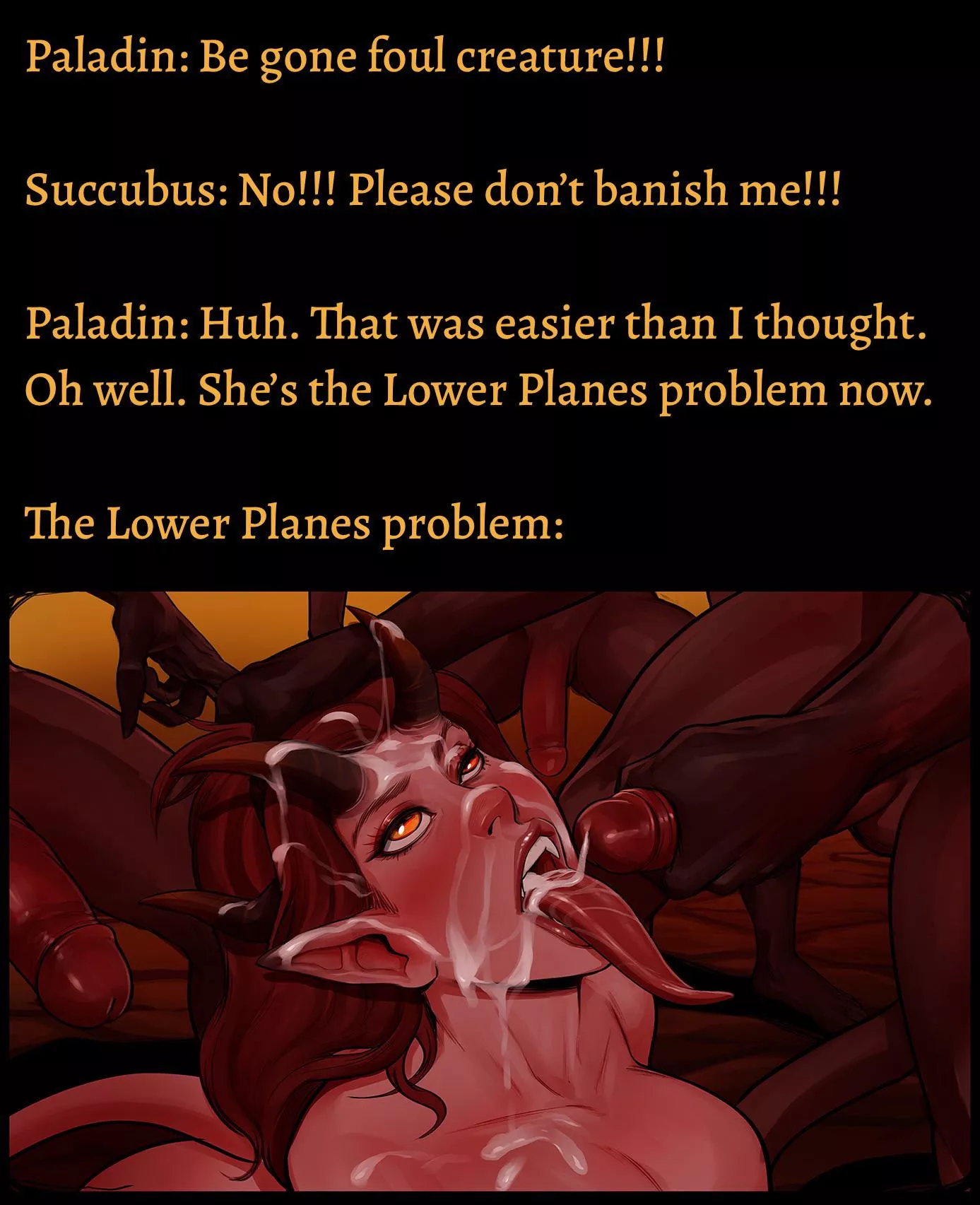 Now imagine they come back to stalk you.  Art by Cherry-Gig