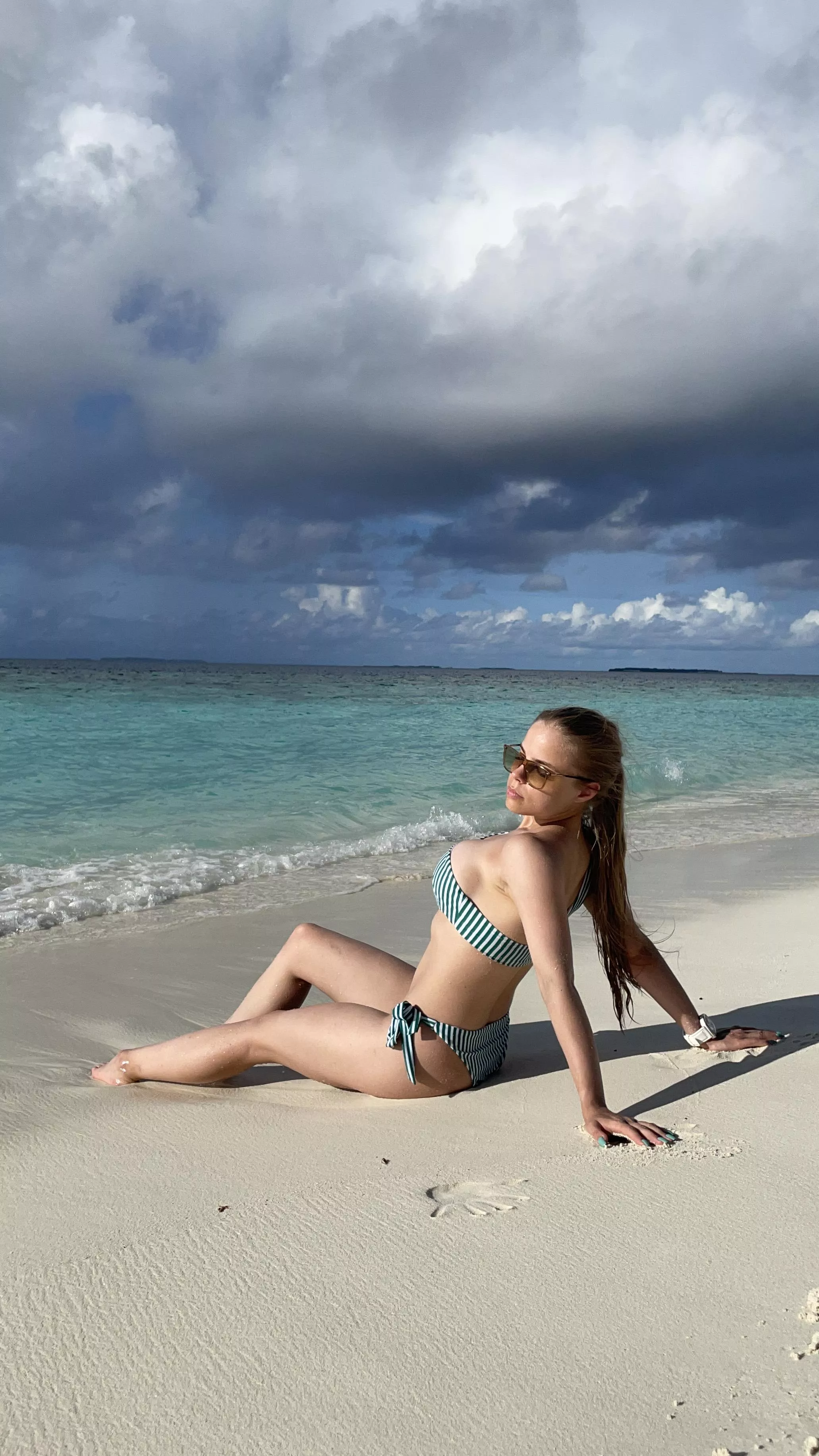 Ready to lie on the sand in a bikini for days