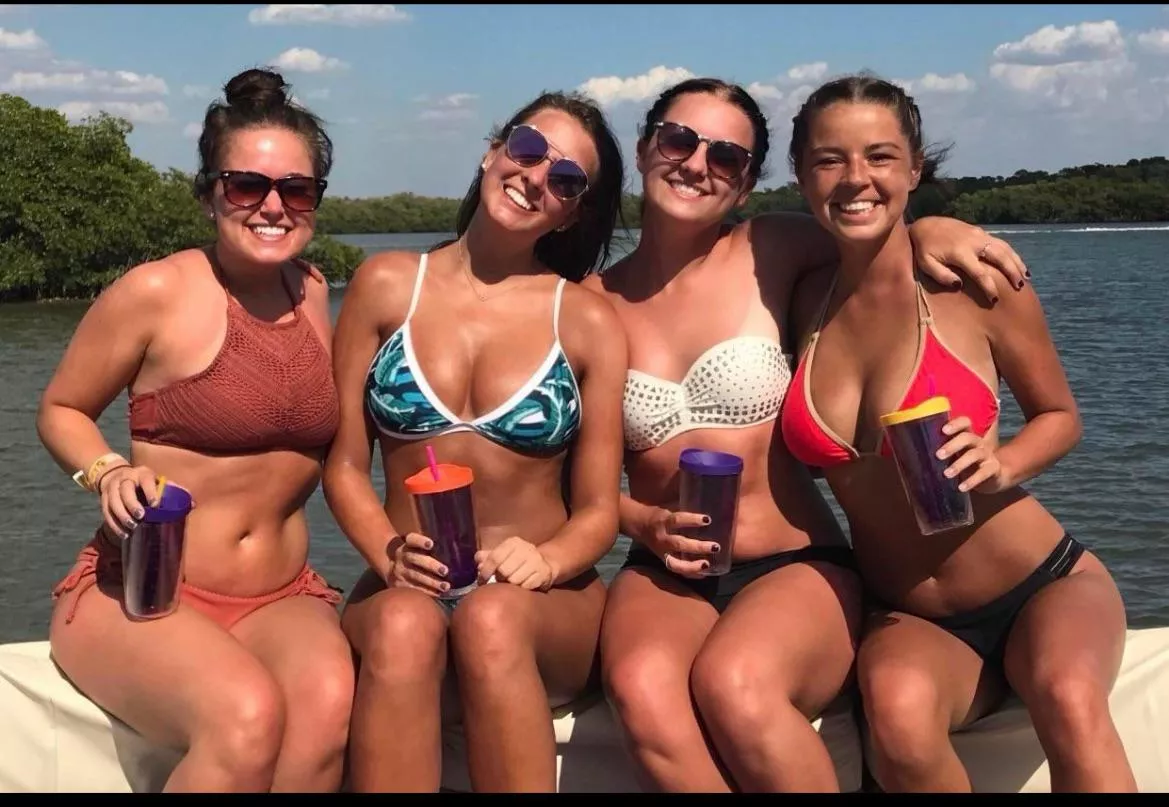 Two and four showing off