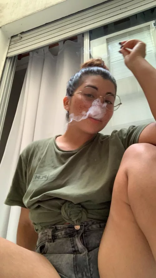 What are you doing that you take so long and I’m almost done smoking 