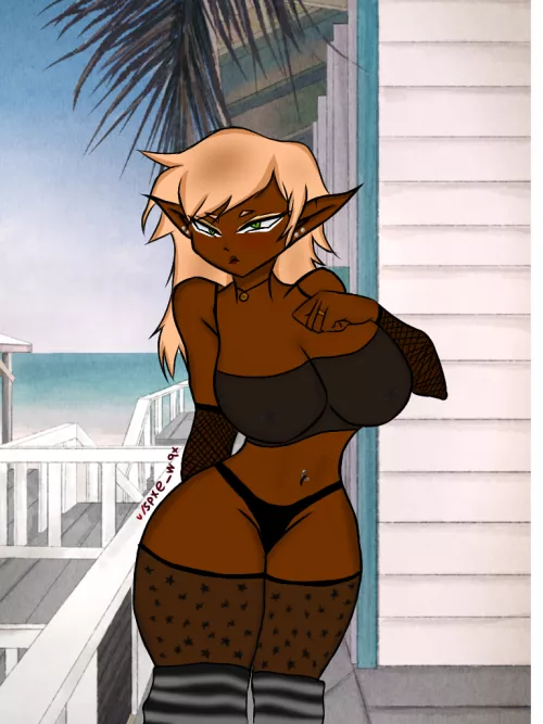 Who wouldn't want a dark elf Girlfriend? No worries Natalie's here.. 