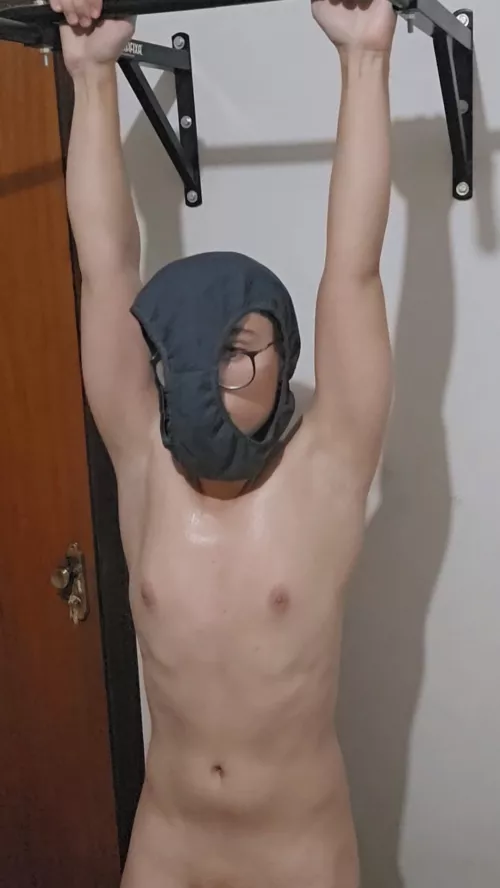 Would you lick my sweat while I do pullups? [18]