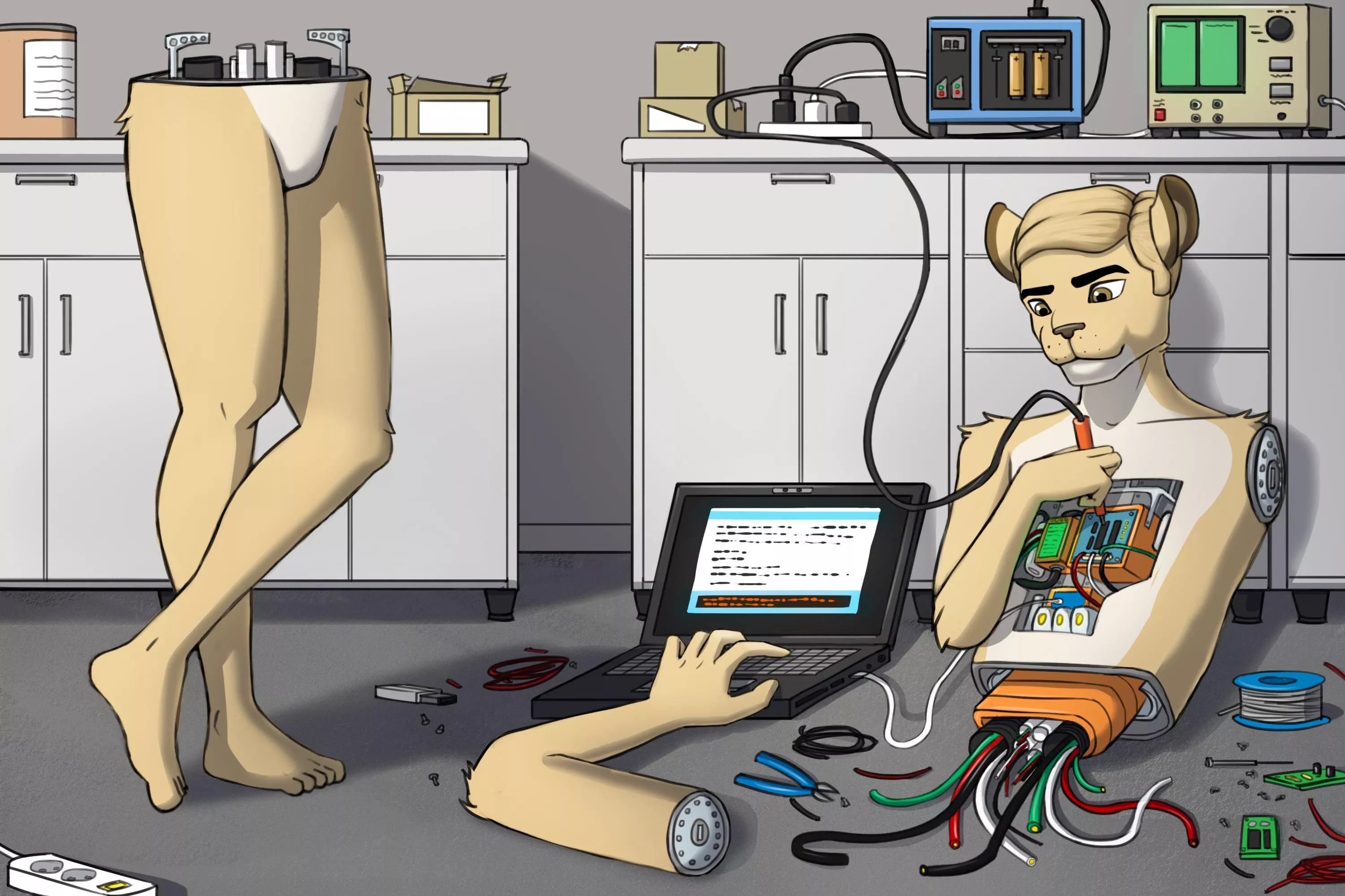 Barry Undergoing Maintenance