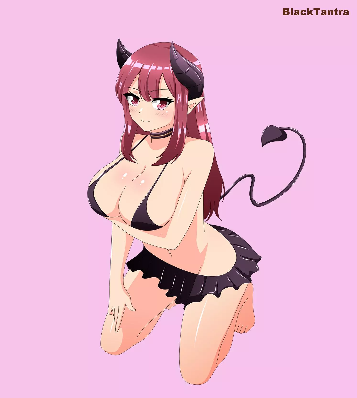 Cute face, big tits [Lily by BlackTantra]