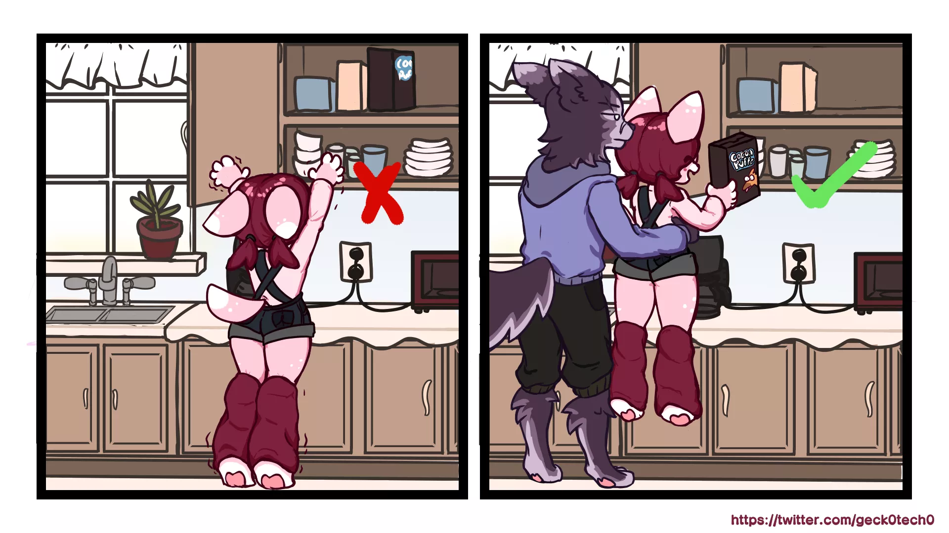 how to grab thing when short!