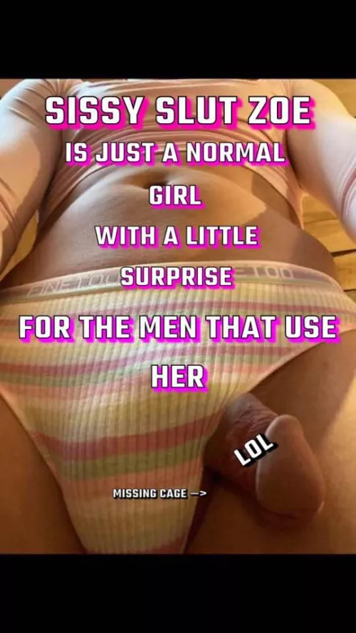 Just another sissy girl :)