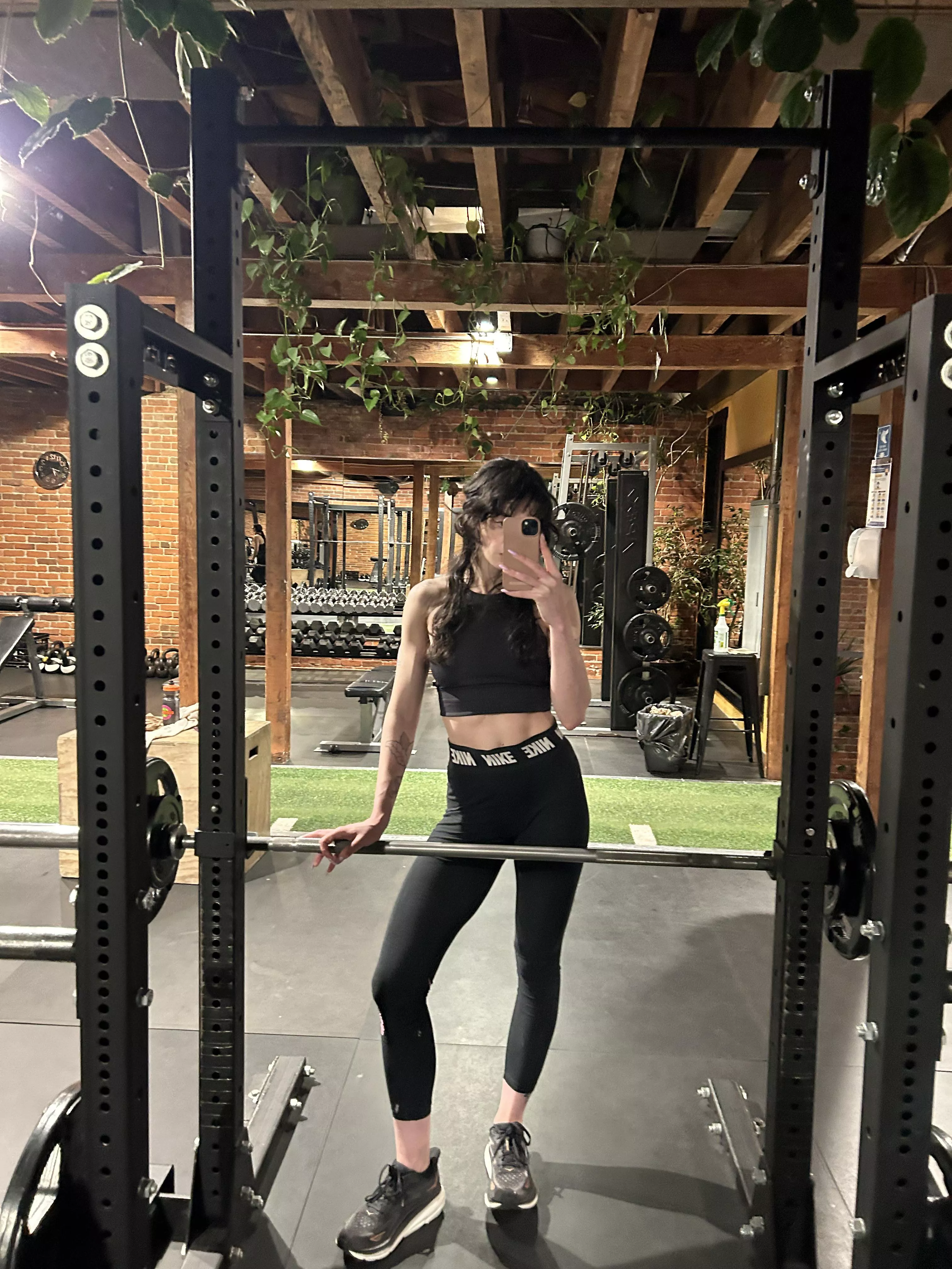 Now that I’m (f) all pumped from the gym…