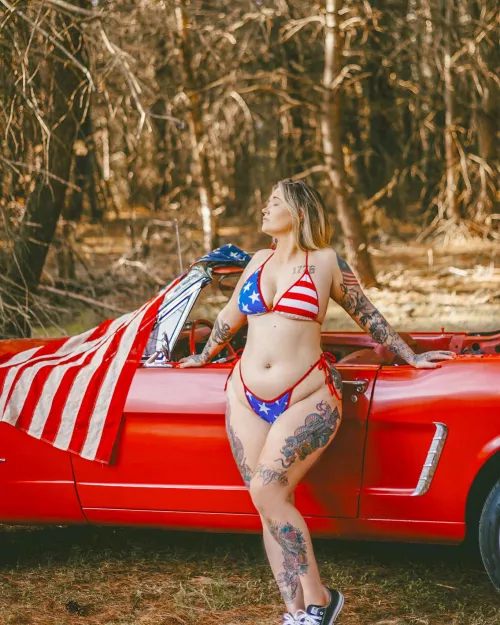 Patriotic hump day 🇺🇸