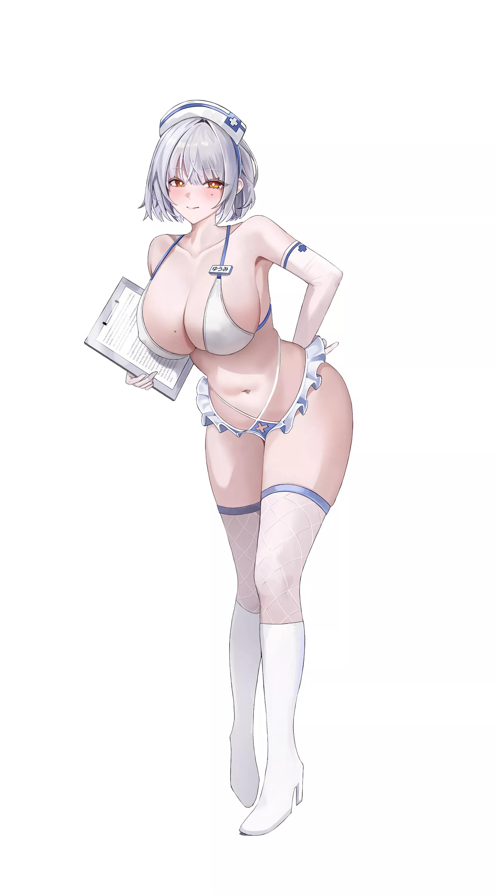 Thigh-High Nurse  [Artist's Original]