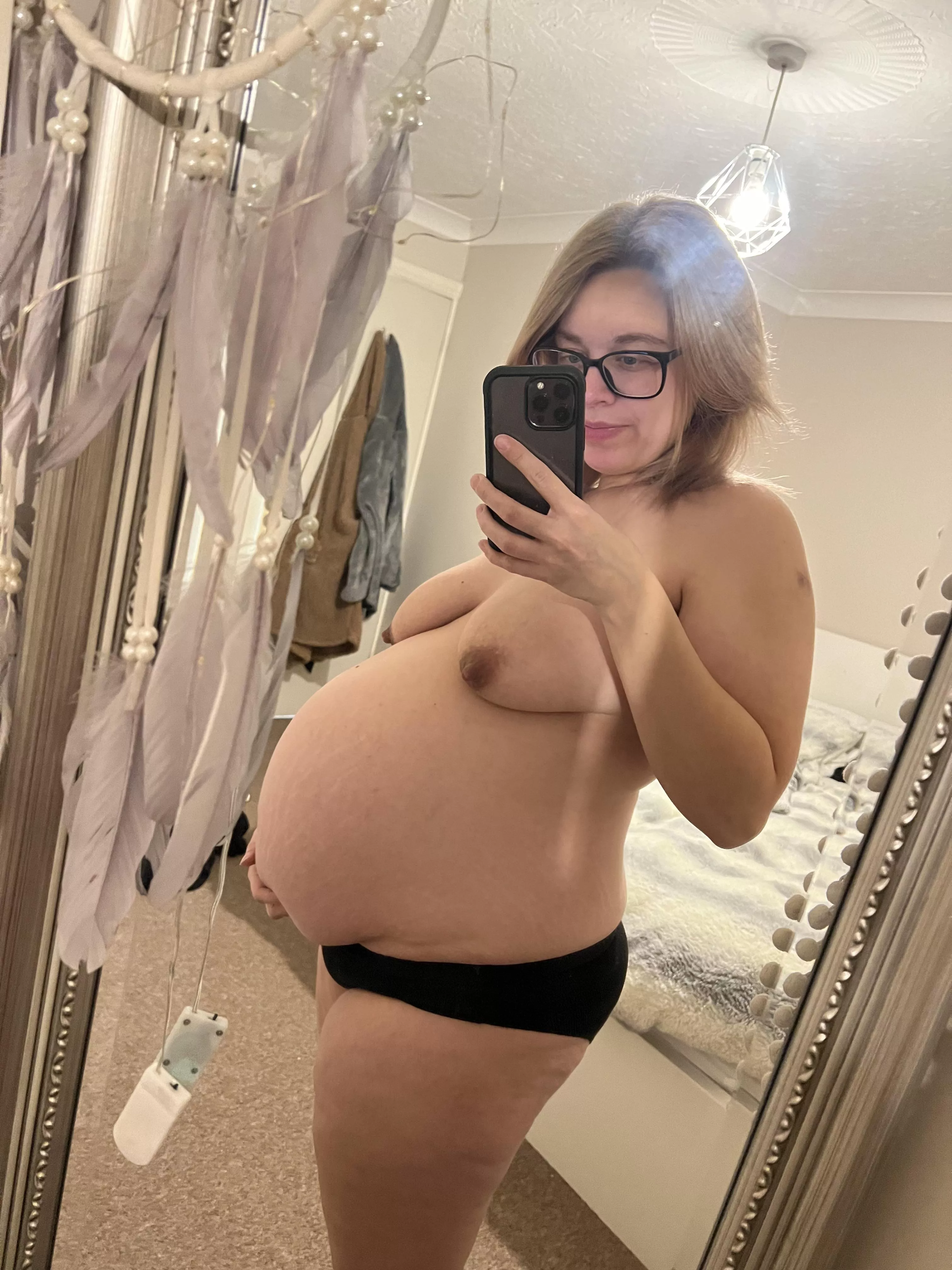 Almost at the end of my third pregnancy 