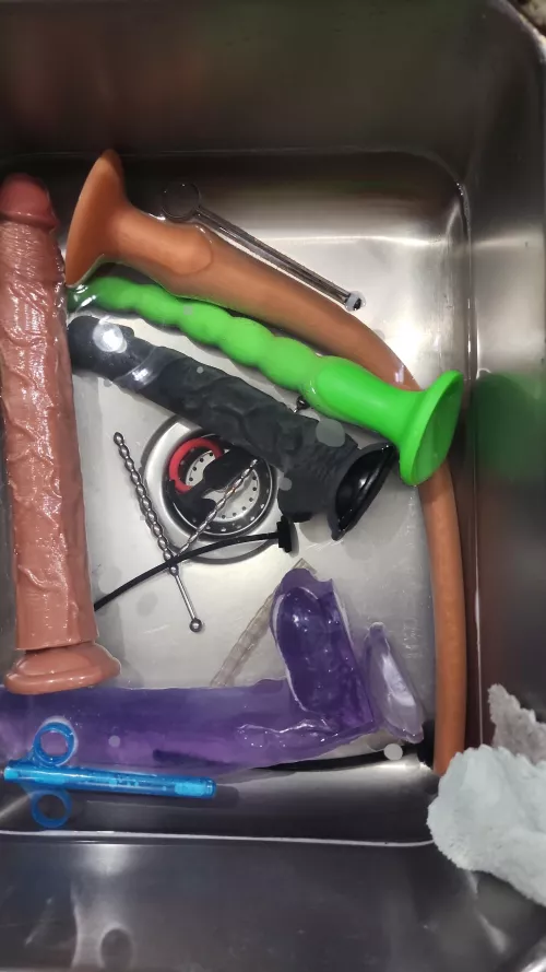 Bored time to clean and prep