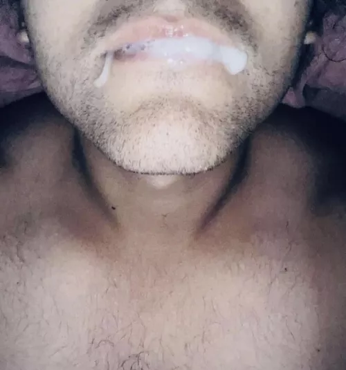 Bull cum for dinner 😋