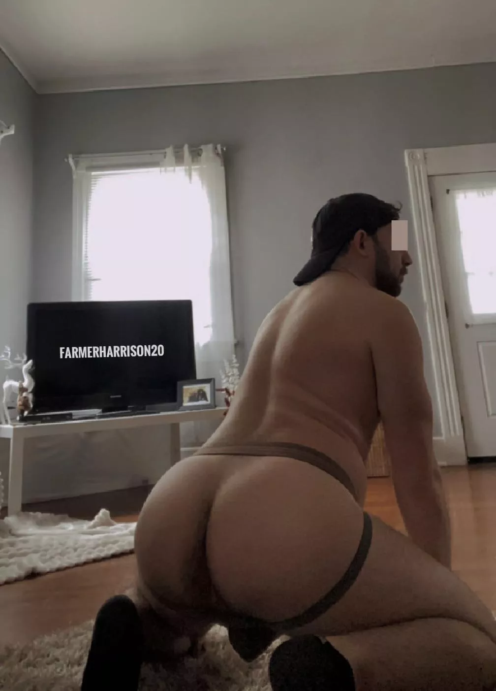 Damn my ass looks good in this jock.