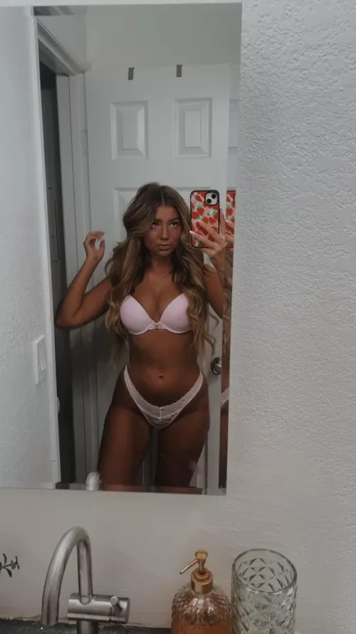 if I allow you to touch me, which part you'll be stroking?