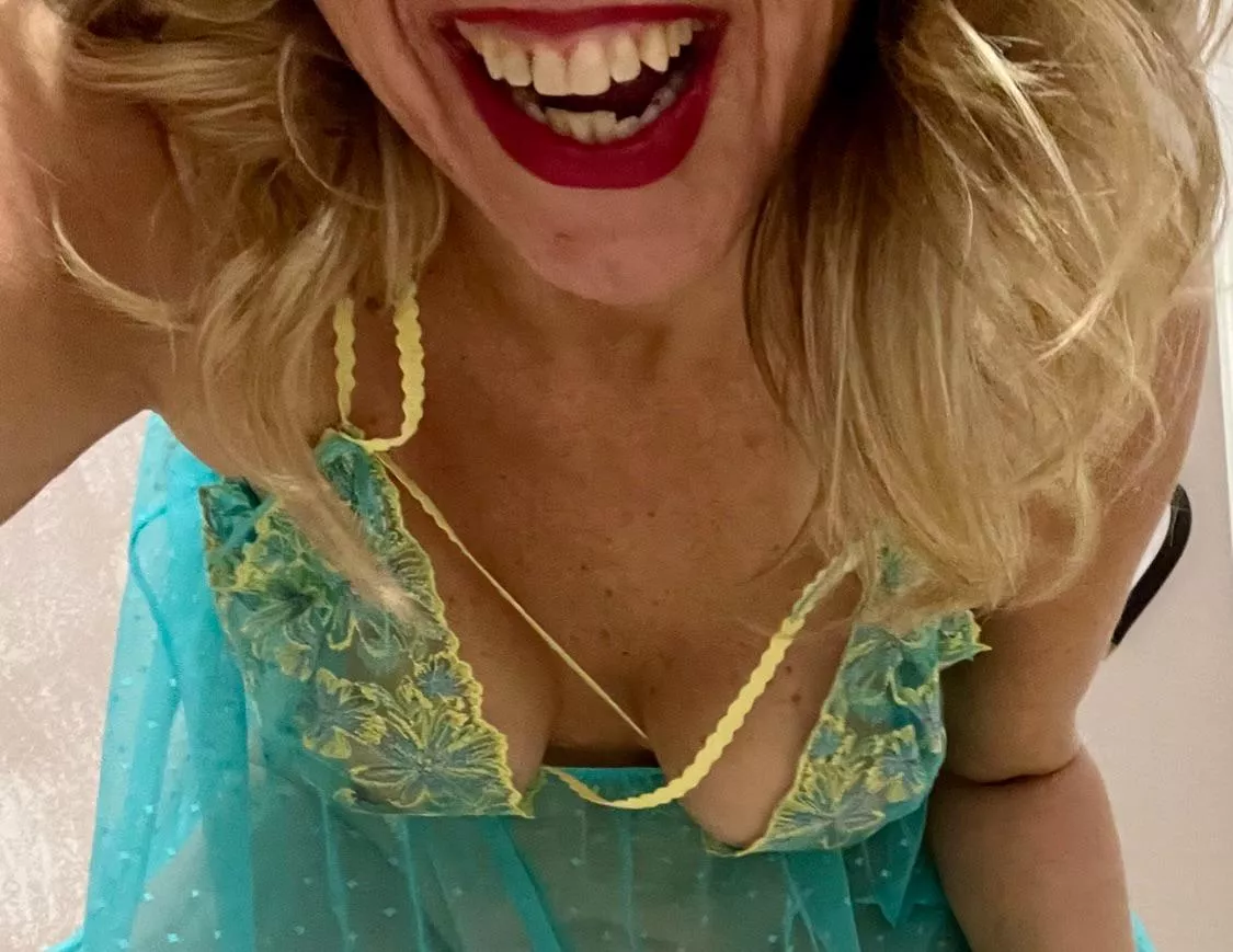 I’m definitely not feeling blue