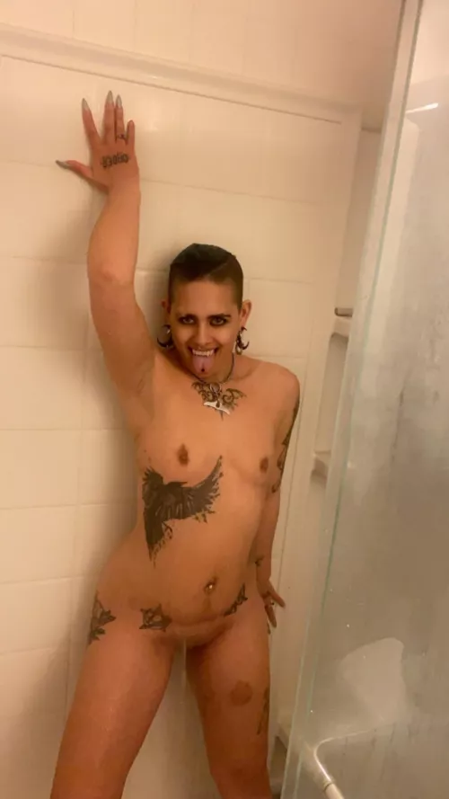 is showering too anti-nerd?