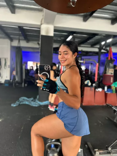 My legs are way too sweaty today