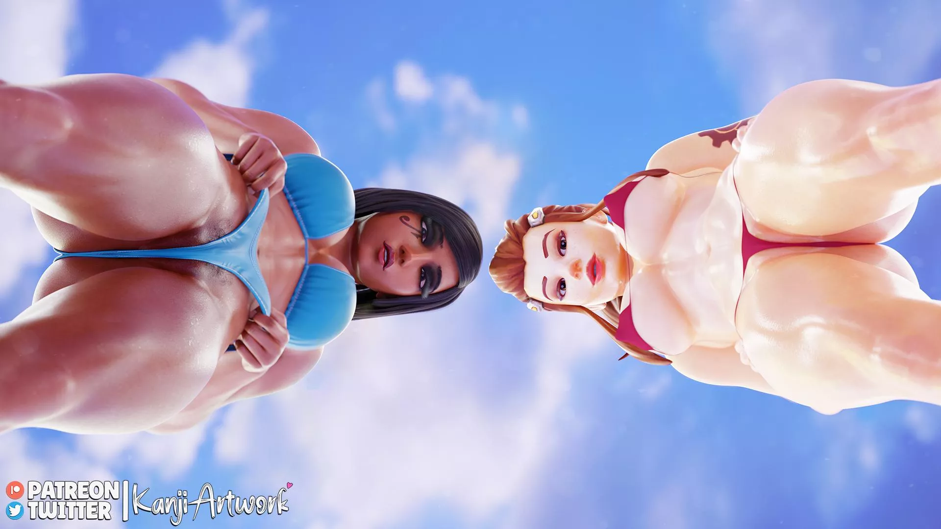 Pharah & Brigitte (KanjiArtwork)