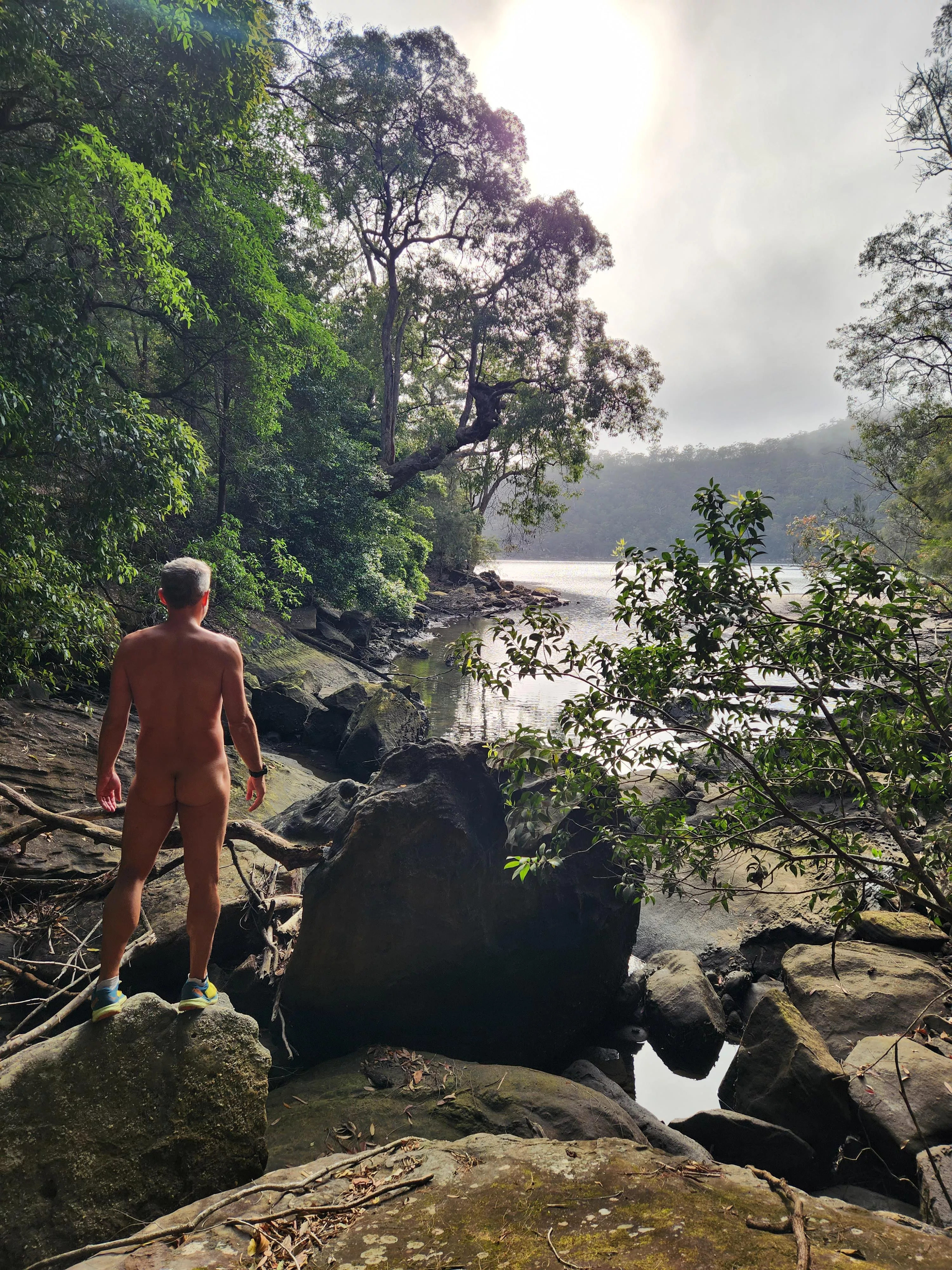 Trail running in the gorge