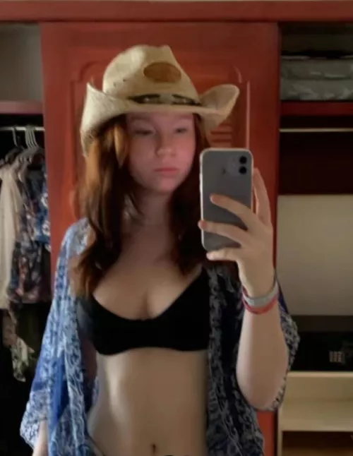 A bit self conscious because I don’t have makeup on