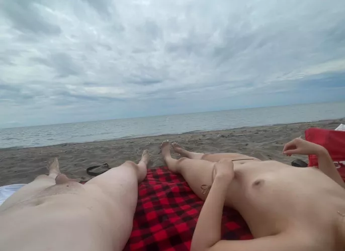 First time photos ♥️ Gloomy end of season day but it was still a life changing experience! 