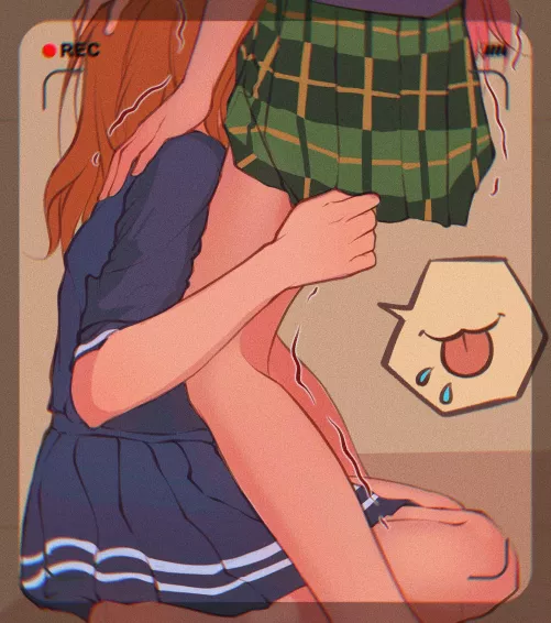 Good slurp[chihaya anon and nagasaki soyo from bang dream!]