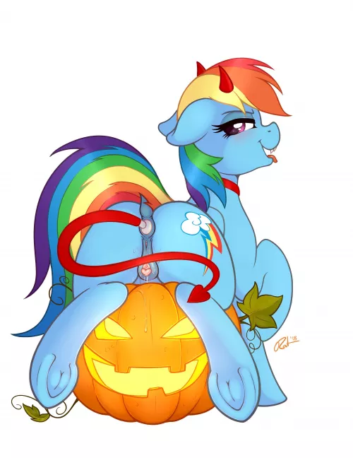 Halloween Dash (artist:ratofdrawn)