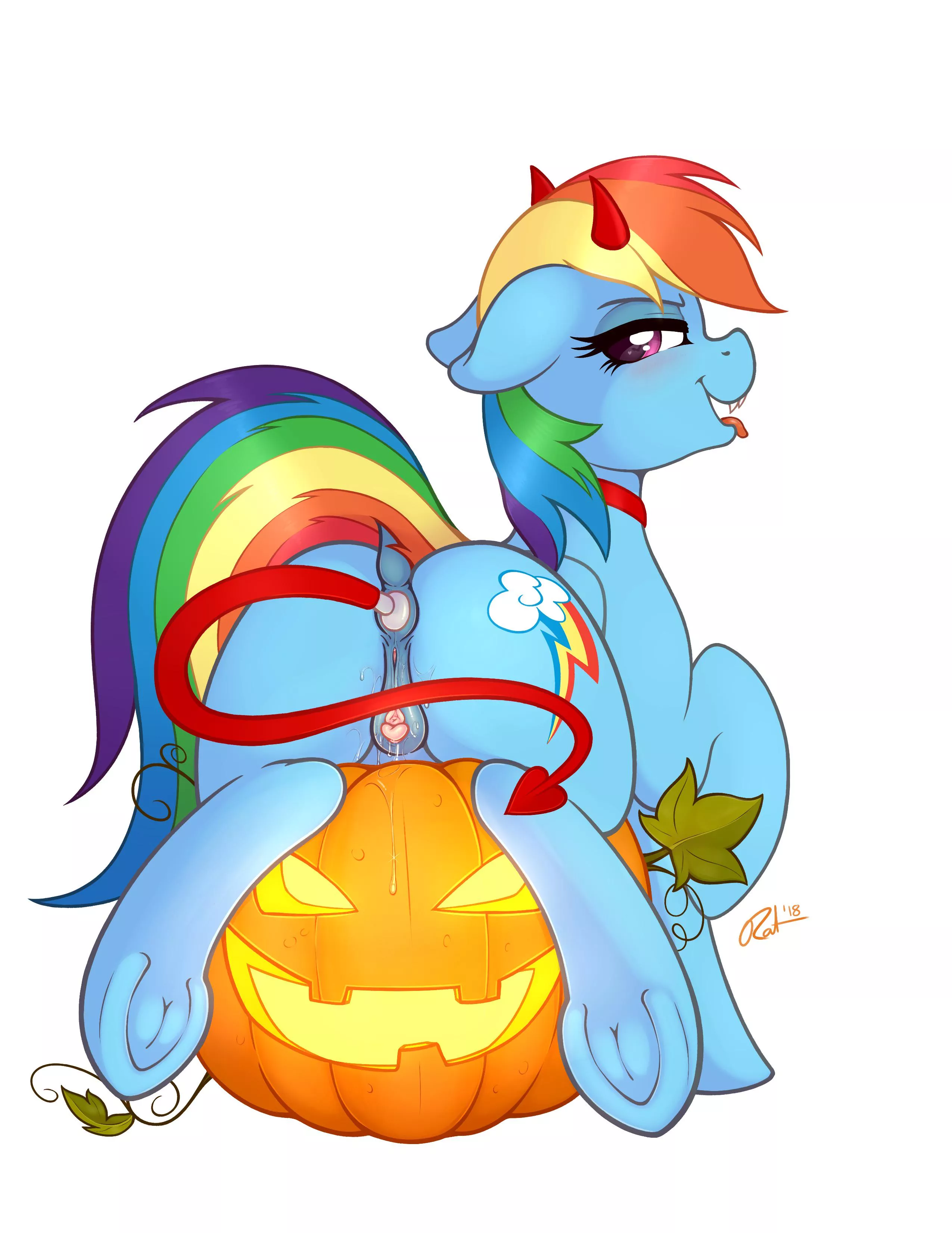 Halloween Dash (artist:ratofdrawn)